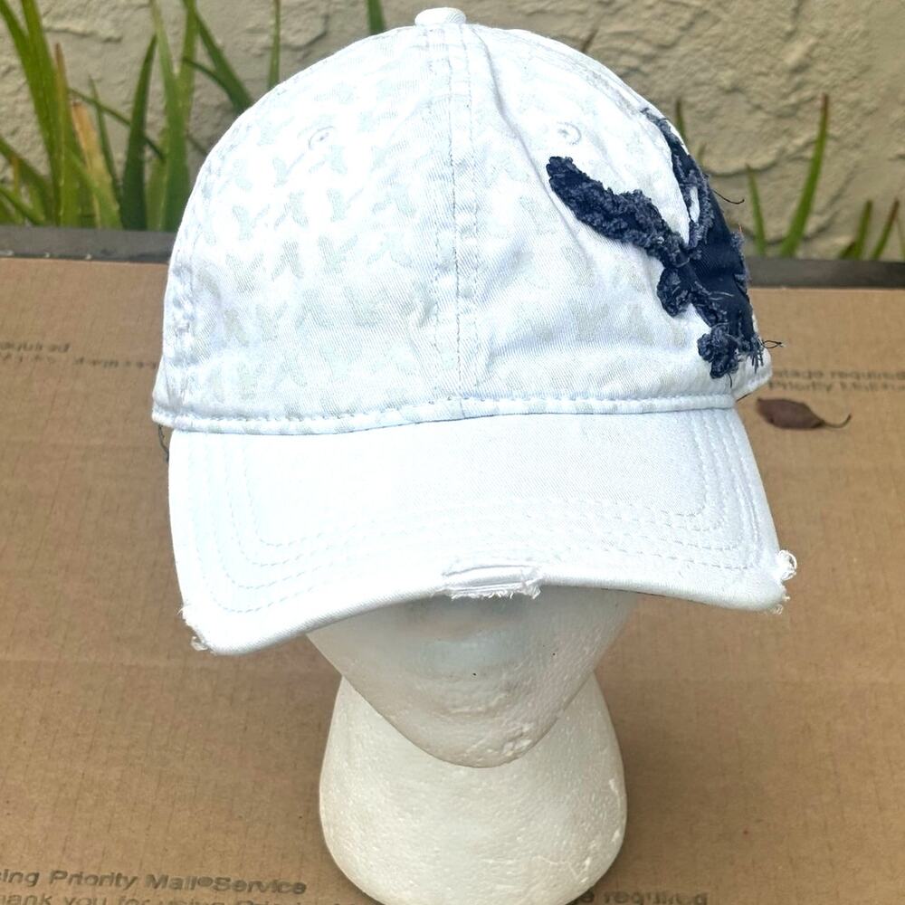 Green & White American Eagle Hat
